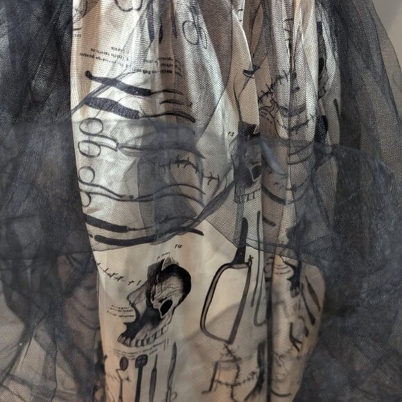 American Horror Story Dress Size Medium Halloween machete skull crinolen 2015 - Picture 11 of 15